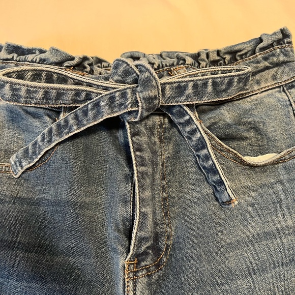 Black Label Jeans Tie Up Denim Jeans Poshmark